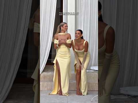 The Perfect🥀Our JOYCE + KATANA maxi dresses in Lemon 💛#fashion #model #beauty #style #outfit #shorts