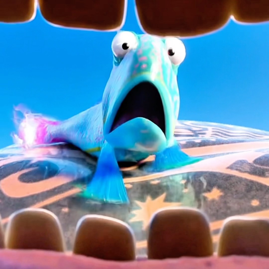 MAUI QUASE COMEU O PEIXE - MOANA #shorts