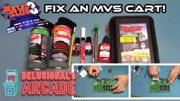 DeOxit Fixed My Neo Geo MVS Cart! [Metal Slug 3]