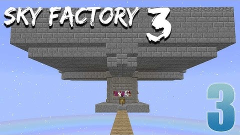 Fully Automatic Mob Grinder!!!! - FTB Sky Factory 3 - Ep. 3