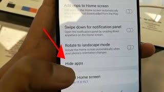 Samsung Galaxy A51 - How to Hide Apps - Cool Feature screenshot 3