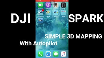 DJI Spark : 3D Aerial Mapping Photo Capture