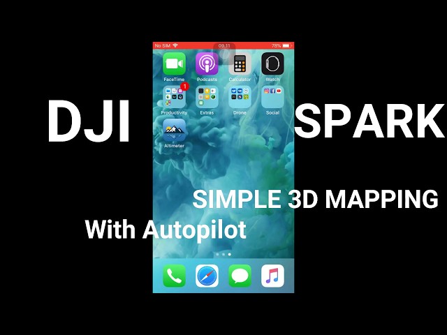 DJI Spark : 3D Aerial Mapping Photo Capture class=