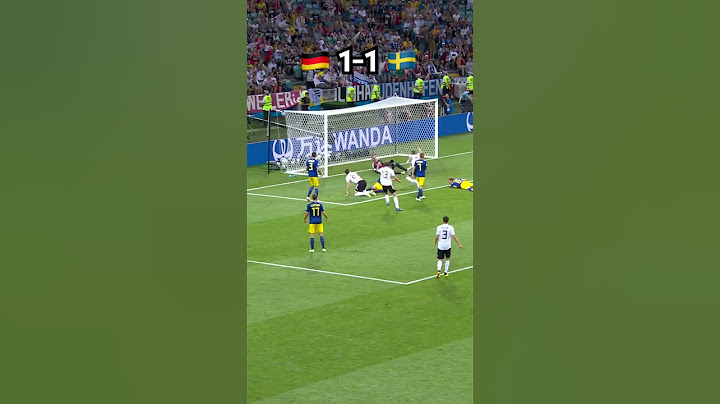 A late winner! Germany vs Sweden