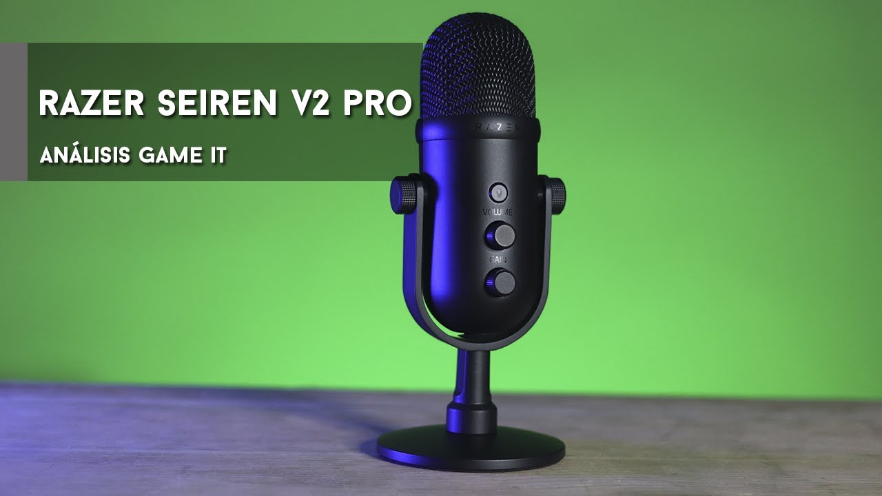 Razer Seiren V2 Pro review y unboxing | GameIt ES - YouTube