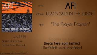 AFI - The Prayer Position (synced lyrics)