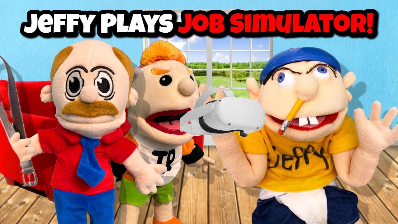 SML Parody: Jeffy Plays Job Simulator VR! - YouTube