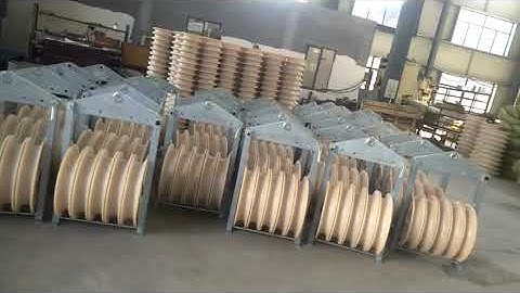 stringing pulley China manufacturer