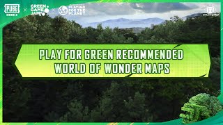PUBG MOBILE | Play for Green Recommended World of Wonder Maps screenshot 1