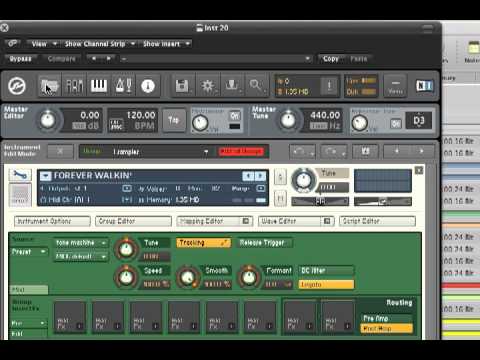 Voice Processing: Kontakt Sampler