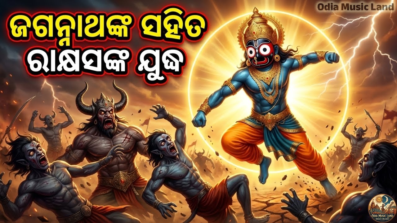 LORD JAGANNATH vs DEMONS | Odia Music Video | Imaginary Cinematic Battle | ଜଗନ୍ନାଥ ରାକ୍ଷସ ଯୁଦ୍ଧ
