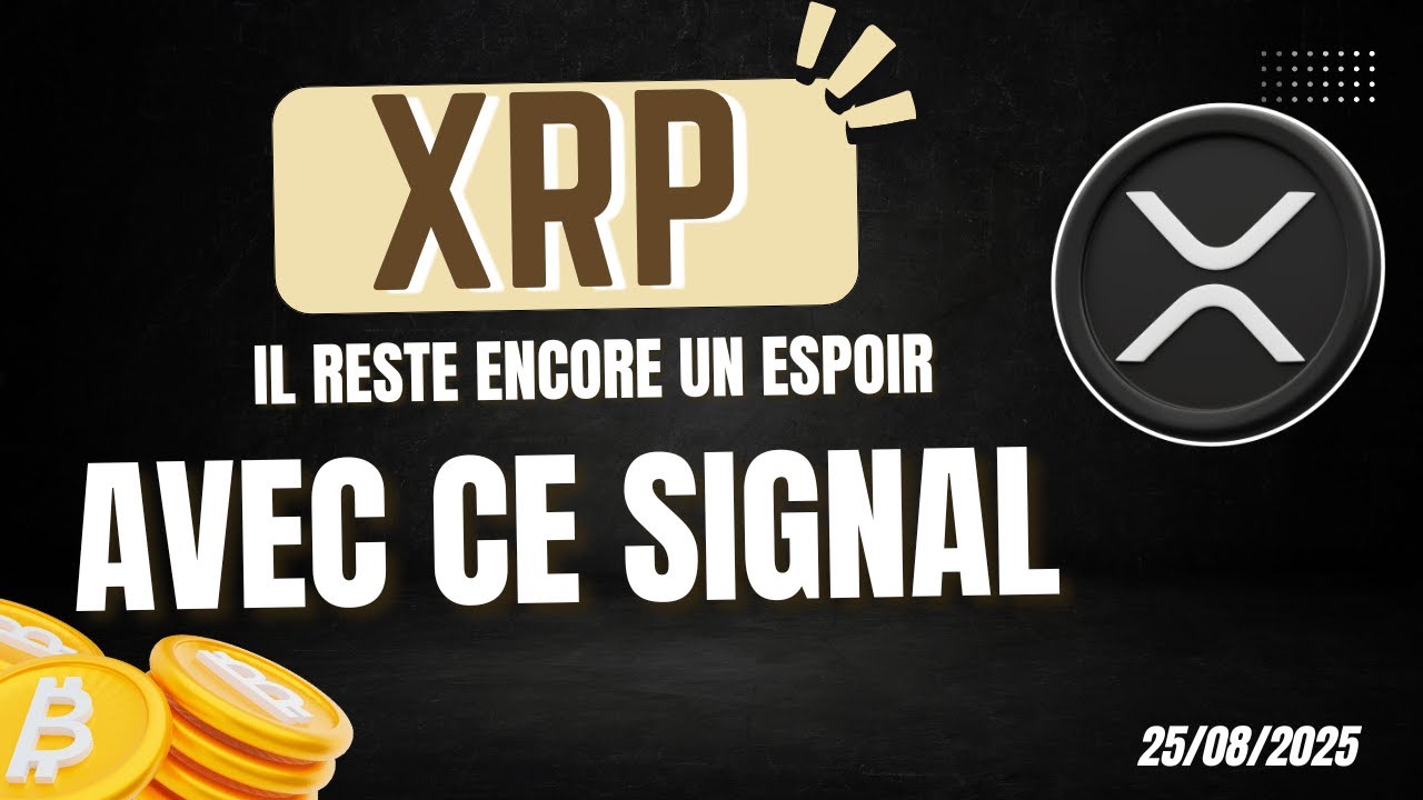 XRP 🚨 IL RESTE ENCORE UN ESPOIR DE PUMP AVEC CE SIGNAL ! ANALYSE CRYPTO ✅