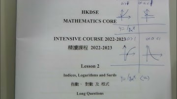Lesson 2 Indices Logarithms Surds F6 DSE2022 Part5