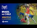 Eliminatorias | Revisión VAR | Brasil vs Chile | Minuto 41