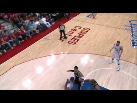 Chris Paul Amazing Circus Shot Vs Spurs (2012 NBA Playoffs Game 4 )
