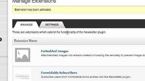 WordPress Newsletter plugin: Formidable Subscribers extension