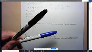 MCV4U Modified Vectors Week 4 Lesson 3