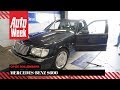 Mercedes-Benz S600 Classic - Op de Rollenbank