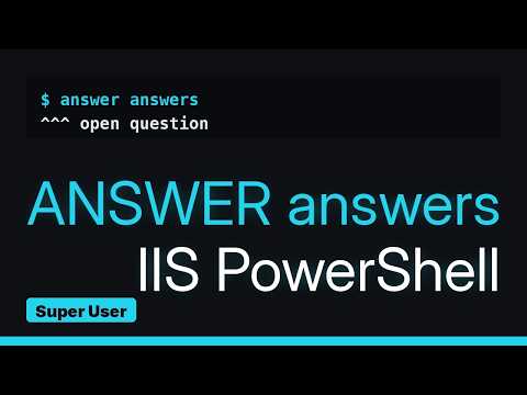 Set Physical Path Credentials in IIS7 Using Powershell (2 Solutions!!)