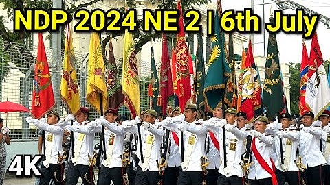 Singapore National Day Parade 2024 NE2 | NDP 2024 |  July 6 | Padang & Marina Bay 🇸🇬