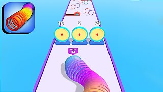 ROPE MAN, LIPSTICK STACK, CIRCLE STACK RUN and other games - Gameplay Walkthrough FOR IOS, Android screenshot 5