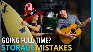 Fulltime RV Living? Storage & Downsizing Tips!