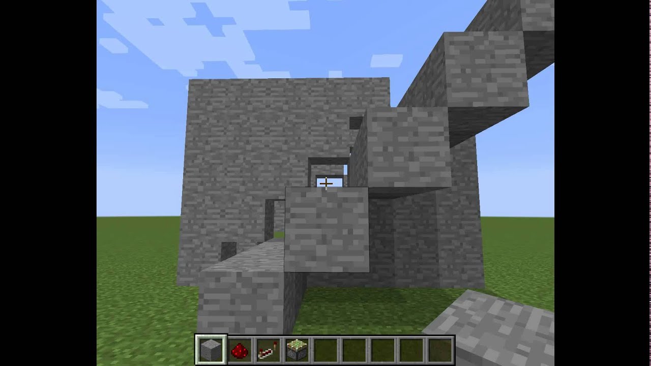 Minecraft: titkos lepcso epitese youtube