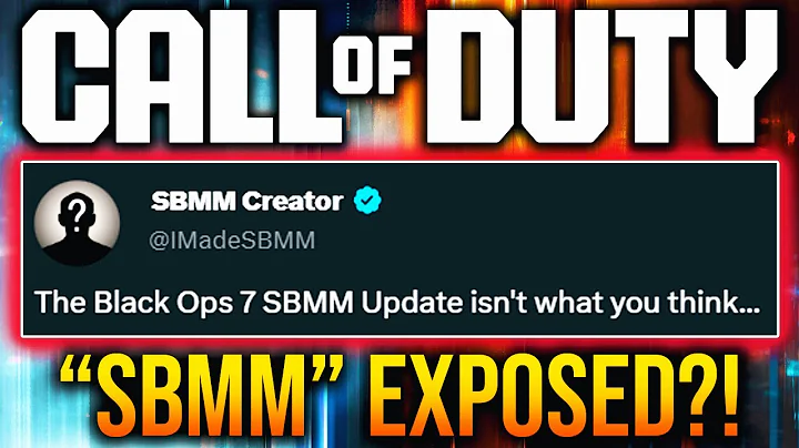 Call Of Duty's SKILL BASED MATCHMAKING UPDATE Just Got EXPOSED...