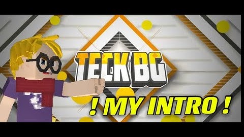 My new intro:)  HOPE YOU LIKE👍