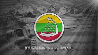 Video thumbnail of "Girls und Panzer Unofficial Hymn | Tategoto High School | Myanmar Tatmadaw | Instrumental"