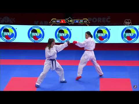 Panetsidou V. (GRE) - Zaretska I. (AZE) | Final| 56th EKF Senior Championship 2021