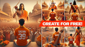 BIng Image create Jay shree ram | How to Create Jay Shri Ram 3D ai photo | Jay Shree Rams