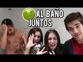 24 HORAS ESPOSADOS | VAMOS AL BAÑO JUNTOS | Lyna Vlogs ft. Team Anormal