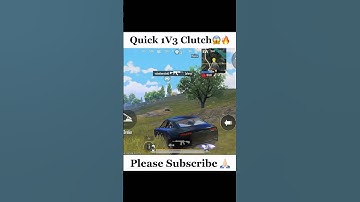 Quick 1v3 Clutch😱 #shorts #short #shortvideo #youtubeshorts #pubg #pubgmobile #bgmi #bgmishorts