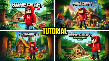 "Level Up Your Thumbnails: Create Amazing Minecraft Art with AI!"