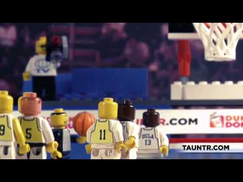 Greatest March Madness Moments Lego-ized