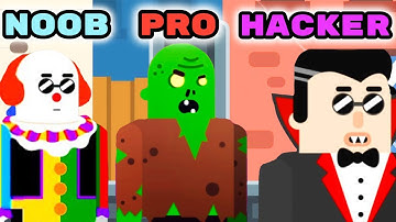Mr Bullet - Noob vs Pro vs Hacker