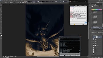 [MLP] Celestial Harmony (Painting Time Lapse)