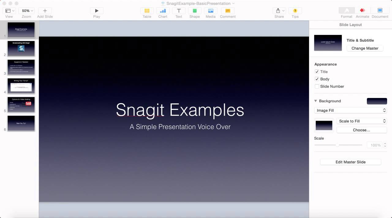 how to use snagit on google slides