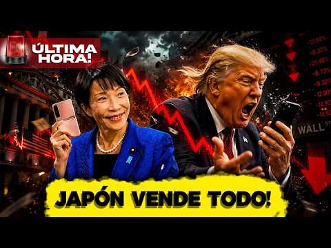 JAPAN SELLS EVERYTHING! SELLING TREASURY BONDS. TRUMP FURIOUS. THEY WILL PAY DEARLY