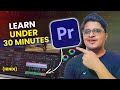 Adobe premiere pro beginner tutorial hindi 2022  premiere pro course online  free resources