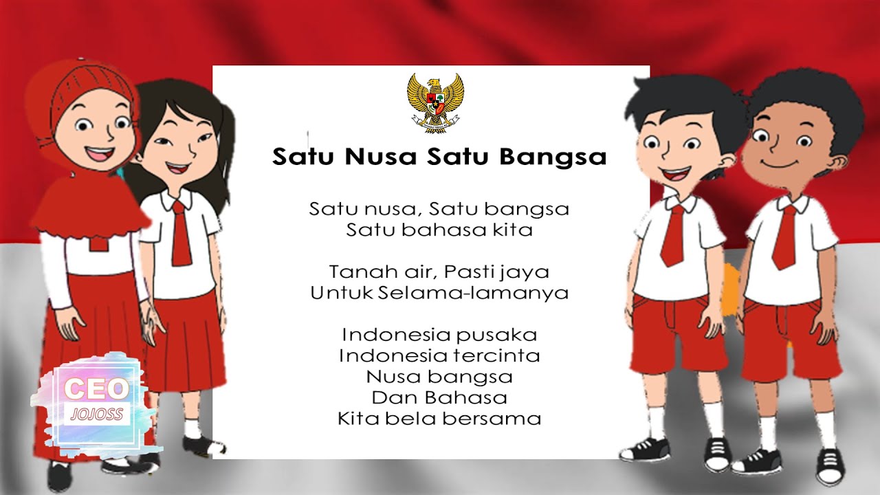 Lirik Lagu Satu Nusa Satu Bangsa || vocal by Ceo Jati Atmodjo Lirik Lagu Satu Nusa Satu Bangsa || vocal by Ceo Jati Atmodjo