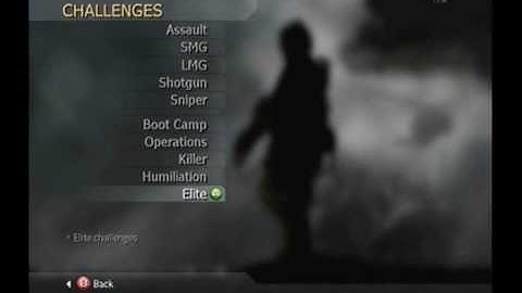 All Call of Duty 4 Challenges Completed