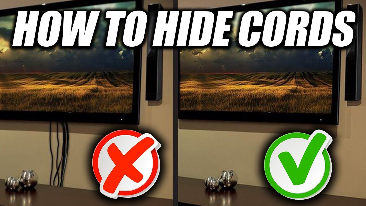 How to mount a flat screen TV and hide cords inside the wall - Sawdust  Sisters