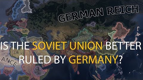 HOI4 Timelapse - What if Germany and the Soviet Union swapped their territories?