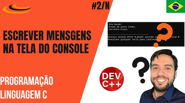 [Aprenda Fácil!] Como usar o Dev C++ do zero? 1º programa linguagem C (C99) printf("Hello World");