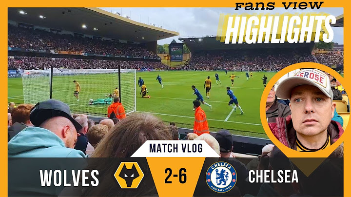BACK 4 HIT for SIX 😱 Wolves 2- 6 Chelsea Match Highlights VLOG
