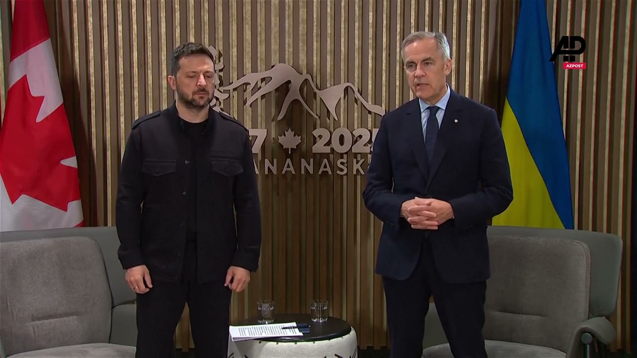 Zelenskiy arrives for G7 as Canada C$2 billion in military aid, condemning 'barbarism from Russia'