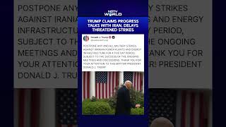 Trump Tweet | Trump Announces 5 Day Pause On Military Action On Iranian Power Plants