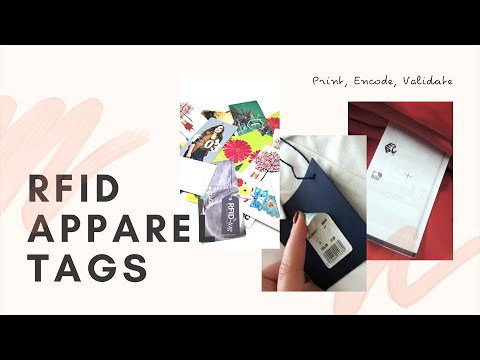 HUAYUAN SKU Printing Adhesive RAIN RFID Apparel Sticker Tag ...